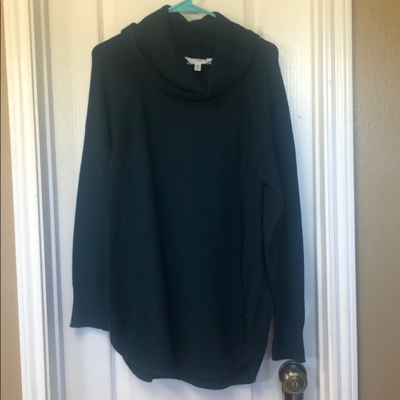 Long Sleeve Cowl Neck Sweater - Picture 1 of 5